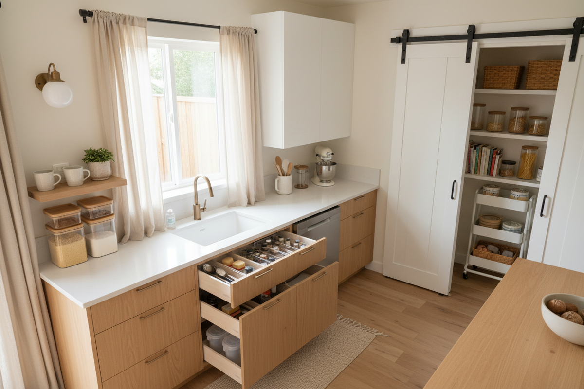 12 Small Kitchen Organization Ideas to Maximize Space | Homivo