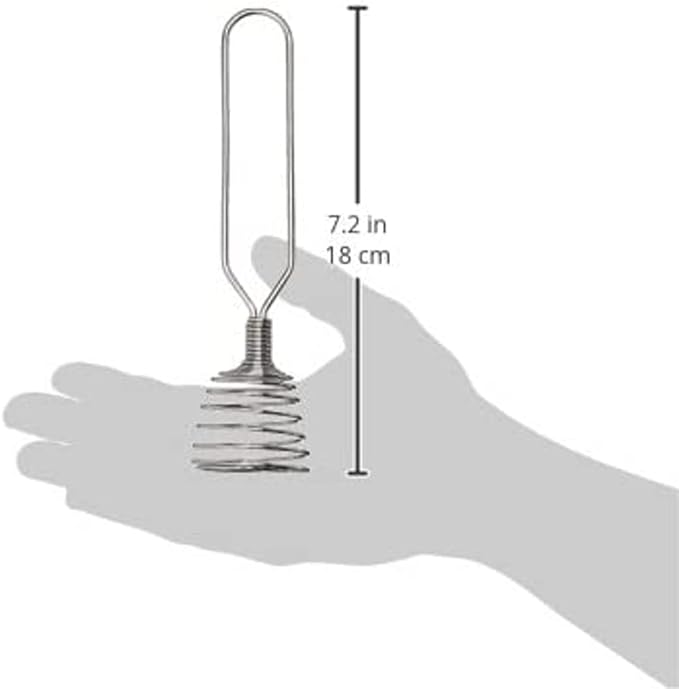Fox Run French/Spring Coil Whisk, 7.25 x 1.75 x 1.75 inches, Metallic