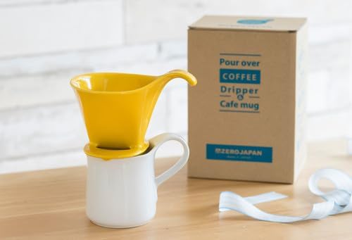 Zero Japan - Bee House Pour Over Coffee Dripper - Lead-Free & Cadmium-Free Ceramic Coffee Maker with Elegant Peek Hole, Drip Cone Brewer Coffee Gifts, Brewing Accessories - Jeans Blue, Standard Size