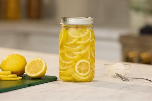 Ball Wide Mouth Clear Glass Canning Quart 32 Oz Mason Jars with Lids, 12 Pack