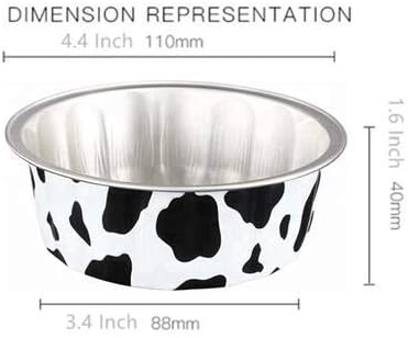 KEISEN 4 2/5" 235ml 8oz 24/PK Disposable Aluminum Foil Cups for Muffin Cupcake Baking Bake Utility Ramekin Cup(COWLINE)