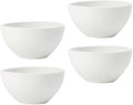 Villeroy & Boch Artesano Original Rice Bowls, Set of 4, Premium Porcelain, Made in Germany, 20.25 oz Capacity Each, White