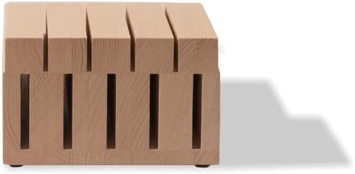 Made In Cookware - 9 Piece Knife Organizer - Italian Beechwood - Crafted in Italy