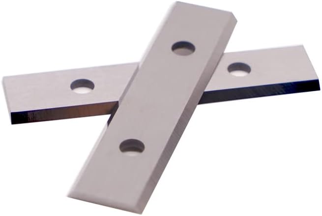 2" (50mm) Paint Scraper Carbide Blades Double-Edged Reversible Replacement Blade (50X12X1.5mm), Pack of 10, Suitable For Most Hand-Held Scrapers By LU&MN