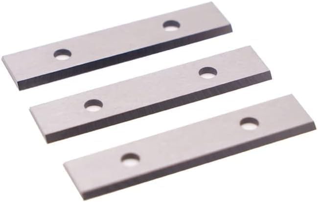 Paint Scraper Carbide Blades Double-Edged Reversible Replacement Blade (2.38"(60mm),10packs) By LU&MN