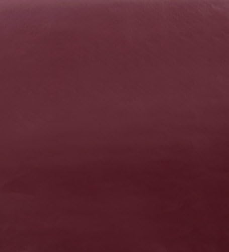 Yourtablecloth Heavy Duty Vinyl Rectangle or Square Tablecloth – 6 Gauge Heavy Duty Tablecloth – Flannel Backed – Wipeable Tablecloth with Vivid Colors & Many Sizes 52 x 108 Burgundy