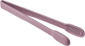 carrotez Silicone Cooking Kitchen Tongs, Anti-Slip,Non-Scratch Serving Tongs 9.25 Inches - Dark Pink