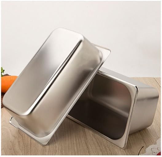 5 Pack Stainless Steel Hotel Pans，1/3 Size，6" Deep Steam Table Pan，Commercial Food Storage Containers Stackable Metal Steamer Pan for Hotel Restaurant Buffet Party (1/3 Size x 6" Deep)