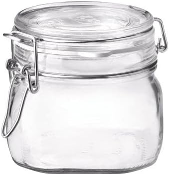 Bormioli Rocco .5L Glass Canning Jar, 1 EA (Pack of 3)