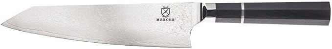 Mercer Culinary Premium Grade Super Steel, 8-Inch Chef's Knife, Ebony Wood Handle