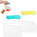 TOVLA JR. Toddler Chopper & Cutting Set | Montessori Safe Kitchen Knives for Kids | Promote Kitchen Safety & Confidence | Encourage Picky Eaters