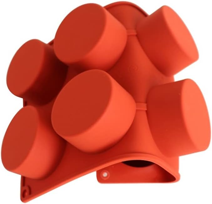 Silicone 11/8/6 Cavity Cylinder Shape Cake Mold For Baking Dessert Ice-Creams Mousse Mould Fondant Decorating Tools (8 Cavity)
