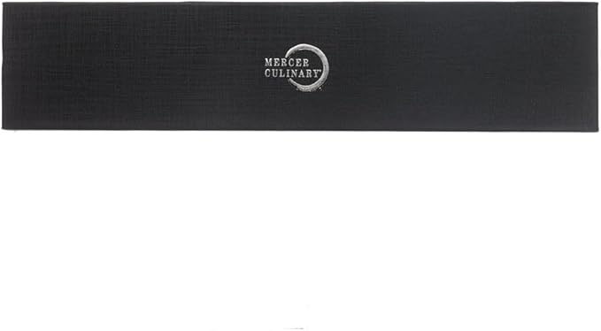 Mercer Culinary Premium Grade Super Steel, 8-Inch Chef's Knife, Ebony Wood Handle