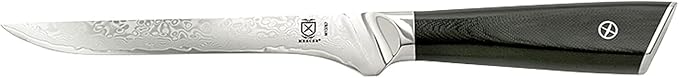 Mercer Culinary M13787 Premium Grade Super Steel, 6-Inch Boning Knife, G10 Handle