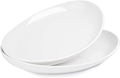 Sweese 2-Pack Porcelain Oval Serving Platters, White High-Grade Durable Professional, 14.5 Inch 2.0 Count