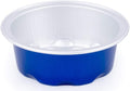 KEISEN 2 4/5" mini Disposable Aluminum Foil Cups 50ml 100/PK 2oz for Muffin Cupcake Baking Bake Utility Ramekin Cup (blue)