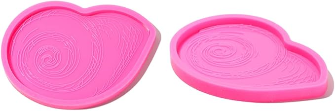 Shell Coaster Resin Mold Seashell Silicone Coaster Epoxy Resin Molds for Making Cup Mats Agate Coaster Mold Home Decoration Making Cup Mats Wine Glass Holder Home Decor DIY Craft Project