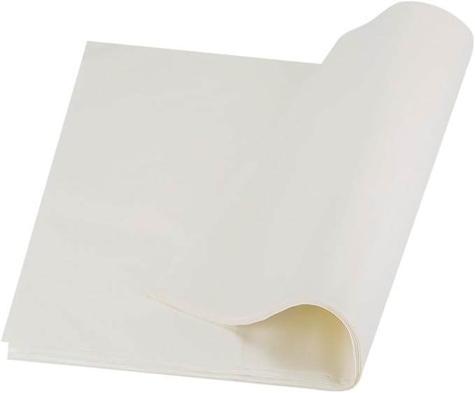 Fasmov 500 Count Parchment Paper Baking Liner Sheets Pan liner, 12×16 Inches Non-Stick Precut Baking Parchment, Suitable for Baking Grilling Air Fryer Steaming Bread Cup Cake Cookie and More