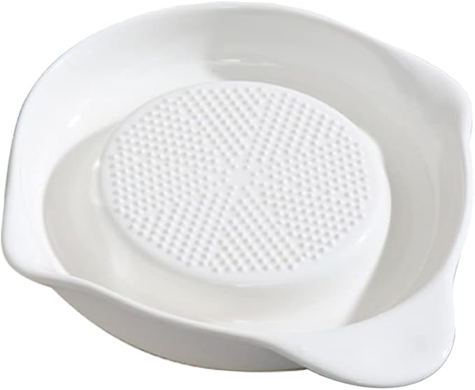 Advanced Ceramic Grater for Ginger, Garlic and Onion, 6 Inches (6-Inch)