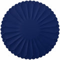 Heat-Resistant Silicone Trivet Mats, Non-Slip Hot Plate Holder for Kitchen Countertops & Dining Table, Reusable Pot Holder Pad with Secure Grip, Dishwasher Safe (Blue, Diameter: 18cm/7.09")