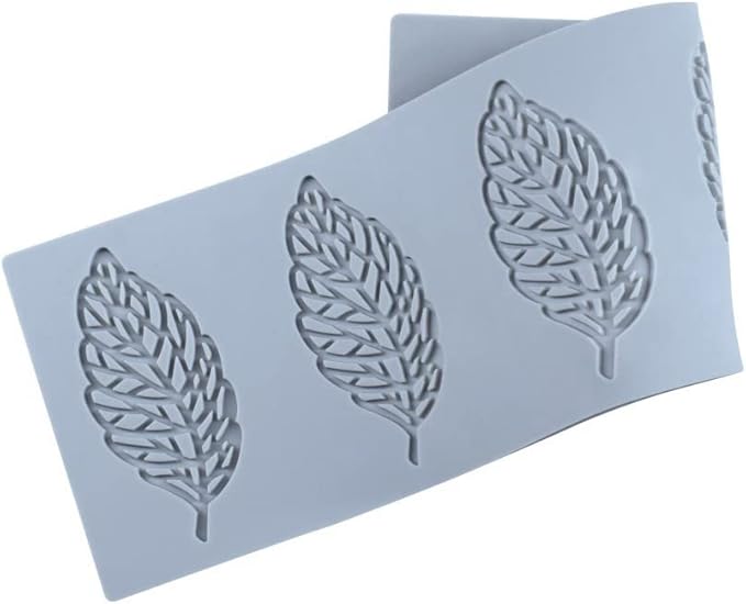 Hollow Leaf Silicone Mold Chocolate Candy 3D Hollow Leaf Candy Mold Food Cooking Meals Decorations Fondant Mold Polymer Clay Molds