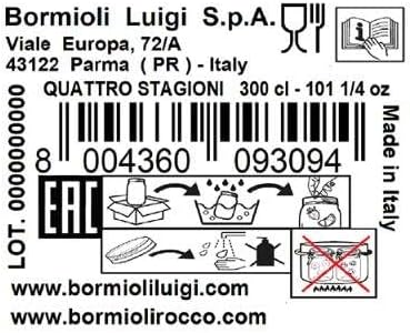 Bormioli Rocco Quattro Stagioni Maxi Collection - Jar - 3 Liter (101 oz.)