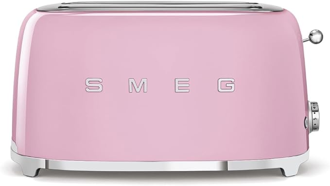 Smeg 50's Retro 4 - slice toaster (Pink)