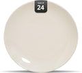 Stoneware Coupe Commercial Grade Dinnerware, Ivory, Plate 9", Case of 24