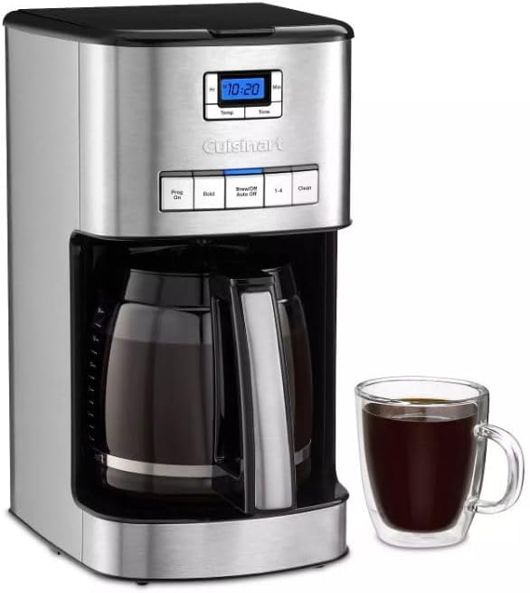Cuisinart DCC-3800FR PerfecTemp 14-Cup Coffee Maker, Stainless Steel - Certified Refurbished