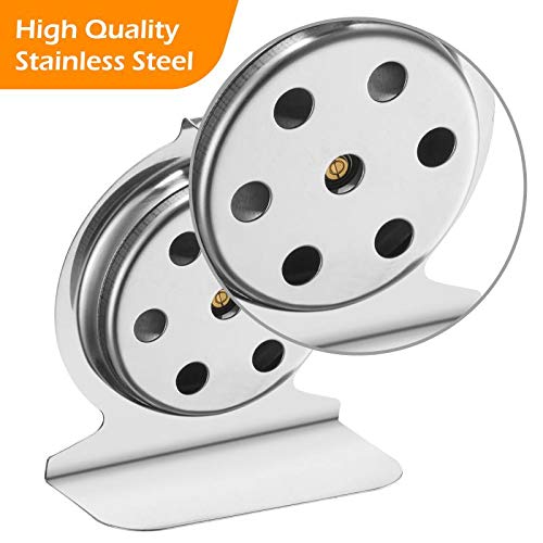 in Oven Thermometer for Grill Smoker BBQ 50-300°C/100-600°F, Instant Read Precision Stainless Steel Electric/Gas Oven Thermometers, Analog Thermometer Gauge for Kitchen Cooking Baking
