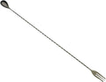 Barfly Bar Spoon, Fork End 19 5/8" (50.0 Cm), Gun Metal Black
