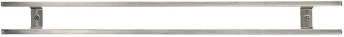 Mercer Culinary 24" Magnetic Knife Bar with 6 S Hooks, 24 Inch x 2.4 Inch x .9 Inch, Stainless Steel