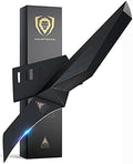 Dalstrong Shadow Black Series - Paring Knife 3.75 inch with Bird's Beak Paring Knife 2.75 inch - High Carbon - 7CR17MOV-X Vacuum Treated Steel - Sheath