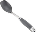 Anolon SureGrip Nonstick Nylon Solid Spoon, Gray 13.25-Inch, Tools and Gadgets - 46283