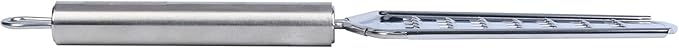 Restaurantware-German Standard Coarse Handheld Graters, 6 Flat Cheese Graters - Dishwashable, Durable, Stainless Steel Food Grater With Handle, Suitable For Potato, Carrot, Hard Cheese, And, More