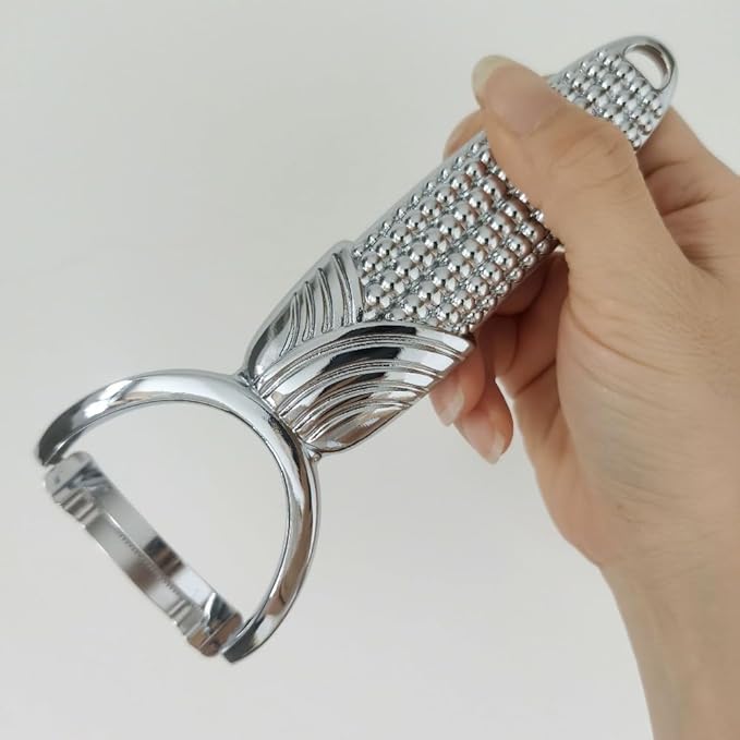 Duty Zinc Alloy Corn Stripper, Multi Function Corn Kerneler Creamer Tool Efficient Corn Peeler, Remover for Fresh Sweet Corn Vegetables Fruits