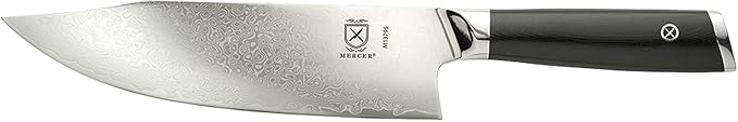 Mercer Culinary M13795 Premium Grade Super Steel, 8-Inch The Hunter Chef's Knife, G10 Handle