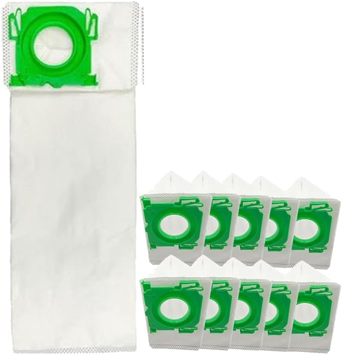 8-PACK 6695ER Vacuum Cleaner Bags for Sebo K Series Sebo X Series X1 X2 X3 X4 X5 Extra Pet XP2 XP3 AIRBELT K Series Windsor Sensor X1 X2 X3 X4 X5