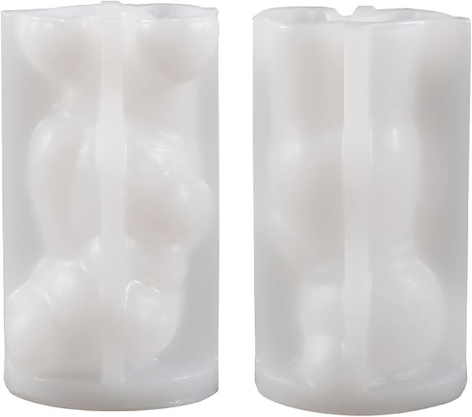Bear Soap Mold for Resin Casting, Candle Making, and Home Decor - 3D Animal Silicone Mold