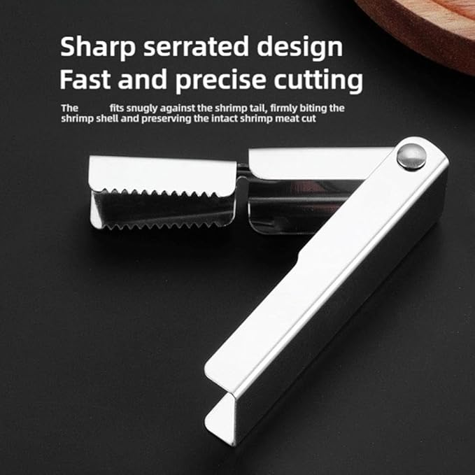 2025 New Crawfish Peeler Tool Stainless Steel, Crayfish Shelling Device Seafood Tool, Crawfish Tail Peeler, Crawfish Tail Remover Tool, Stainless Steel Crawfish Tail Peeler Tool (3 Pcs)