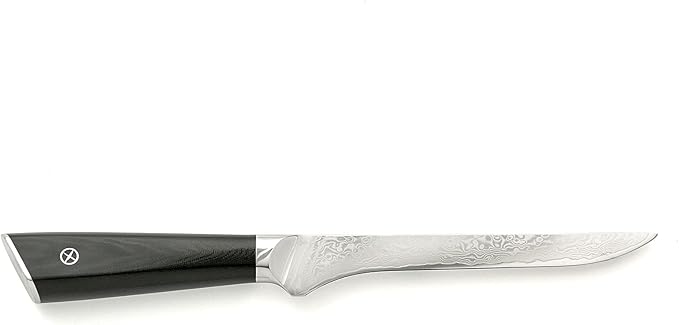 Mercer Culinary M13787 Premium Grade Super Steel, 6-Inch Boning Knife, G10 Handle