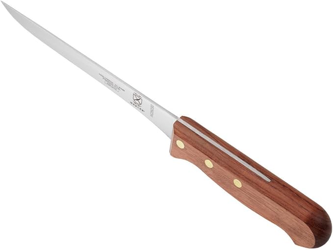 Mercer Culinary Praxis Boning Knife with Rosewood Handle, 6 Inch, Wood