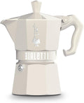 Bialetti Mocha Exclusive 3 Cup Cream Open Fire (Coffee Maker, Espresso Maker, Makinetta)