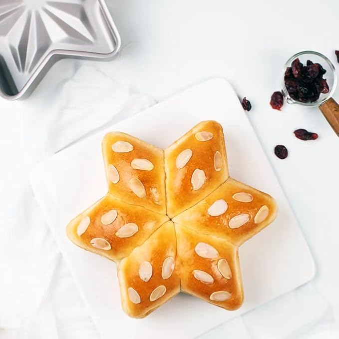 Specialty Forms NonStick Baking Tray Shaped Cake Bread Pizza Baking Pan Golden Carbon Steel