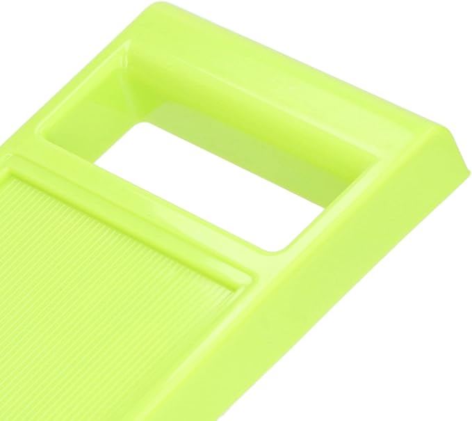 Vegetable Slicer, 4.25 x 10.8in Potato Slicer for Chips, Plastic Handheld Vegetable Chopper Kitchen Cutter with Stainless Steel Blades and Ergonomic Handle for Carrot