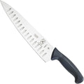 Mercer Culinary M22611 Millennia Black Handle, 10-Inch Granton Edge, Chef's Knife