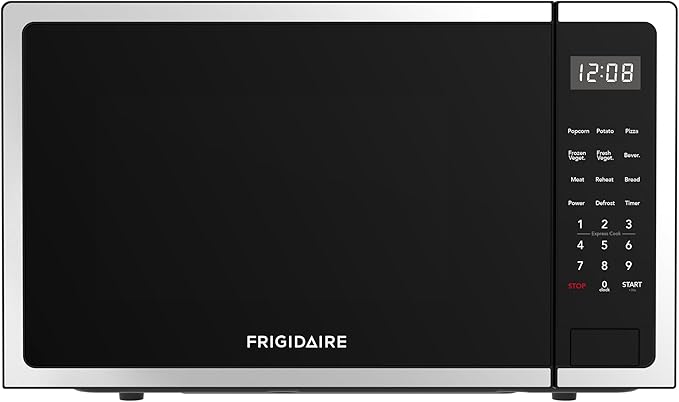 FRIGIDAIRE Stainless Steel Microwave Oven, Multi Function, Programmable, 1.5 Cu Ft