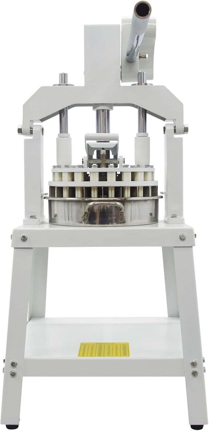 Manual Dough Divider 24pcs, Commercial Dough Dividing Cutting Machine, Stainless Steel Dough Cutter for Bakery, Pizzeria