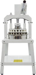 Manual Dough Divider 24pcs, Commercial Dough Dividing Cutting Machine, Stainless Steel Dough Cutter for Bakery, Pizzeria