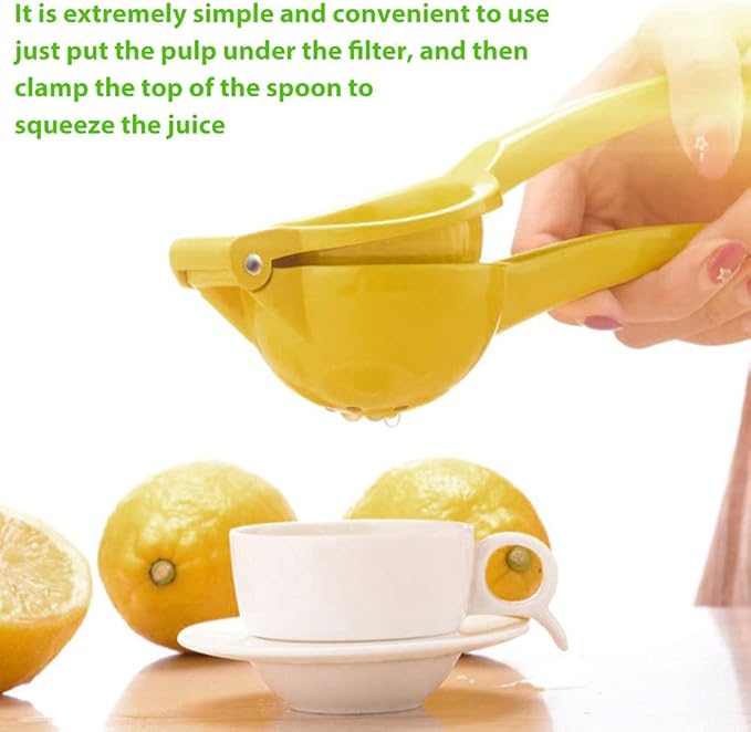Aluminum Manual Juicer Hand Lemon Lime Juice Press Squeezer Fruit Extractor Home